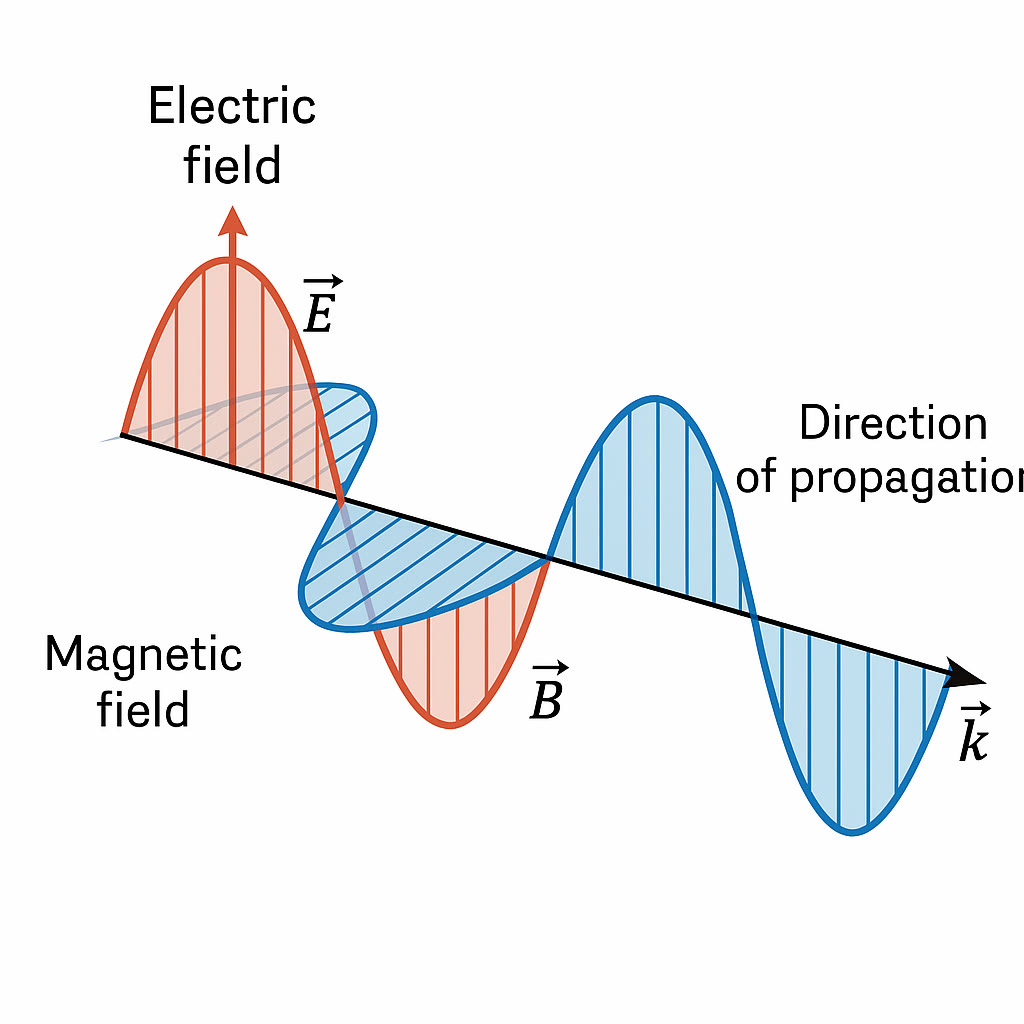 Wave representation used in the polarization argument.